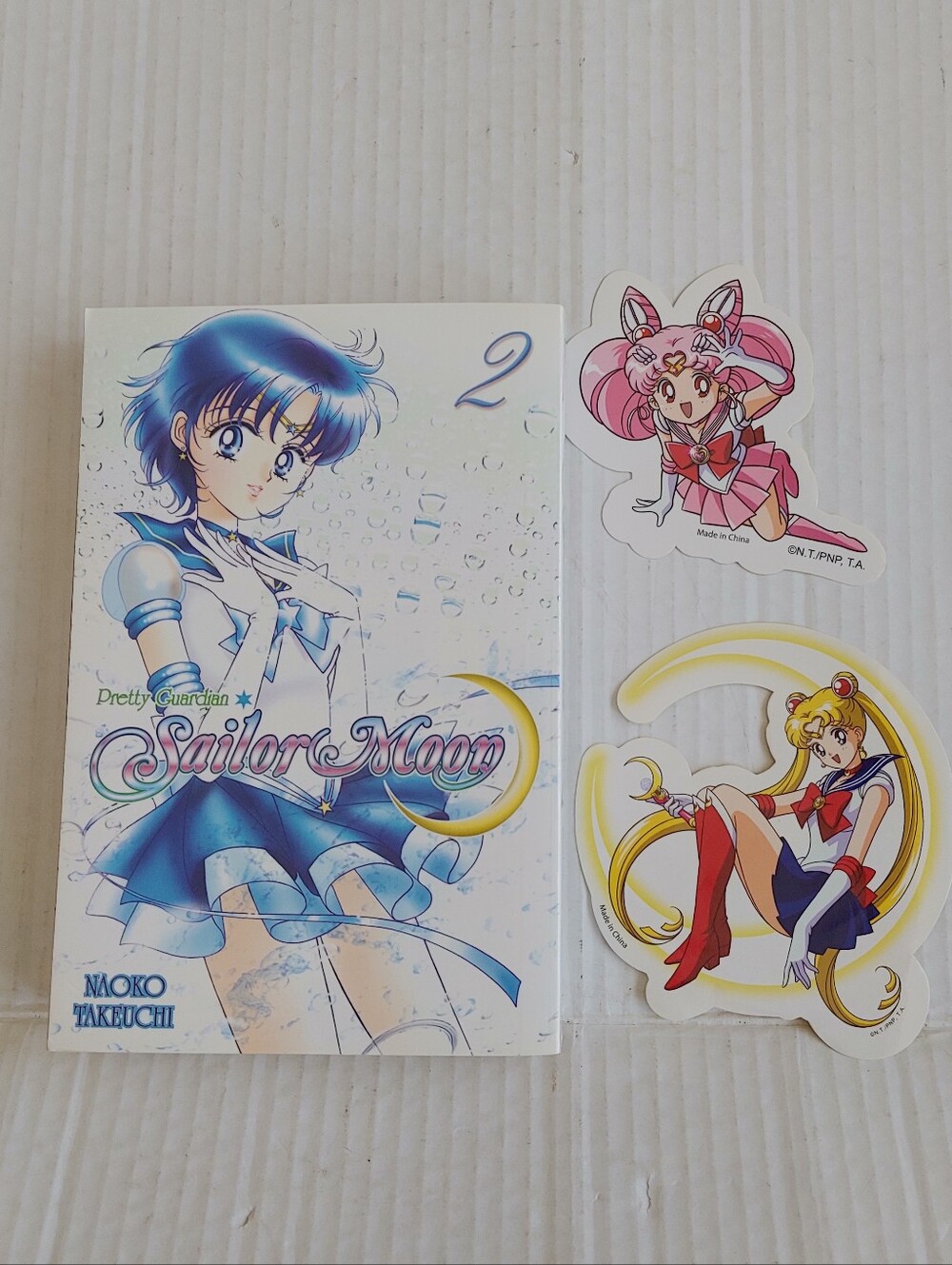 Sailor Moon Pretty Guardian Volume 2 English Manga Book - with Two Stickers
